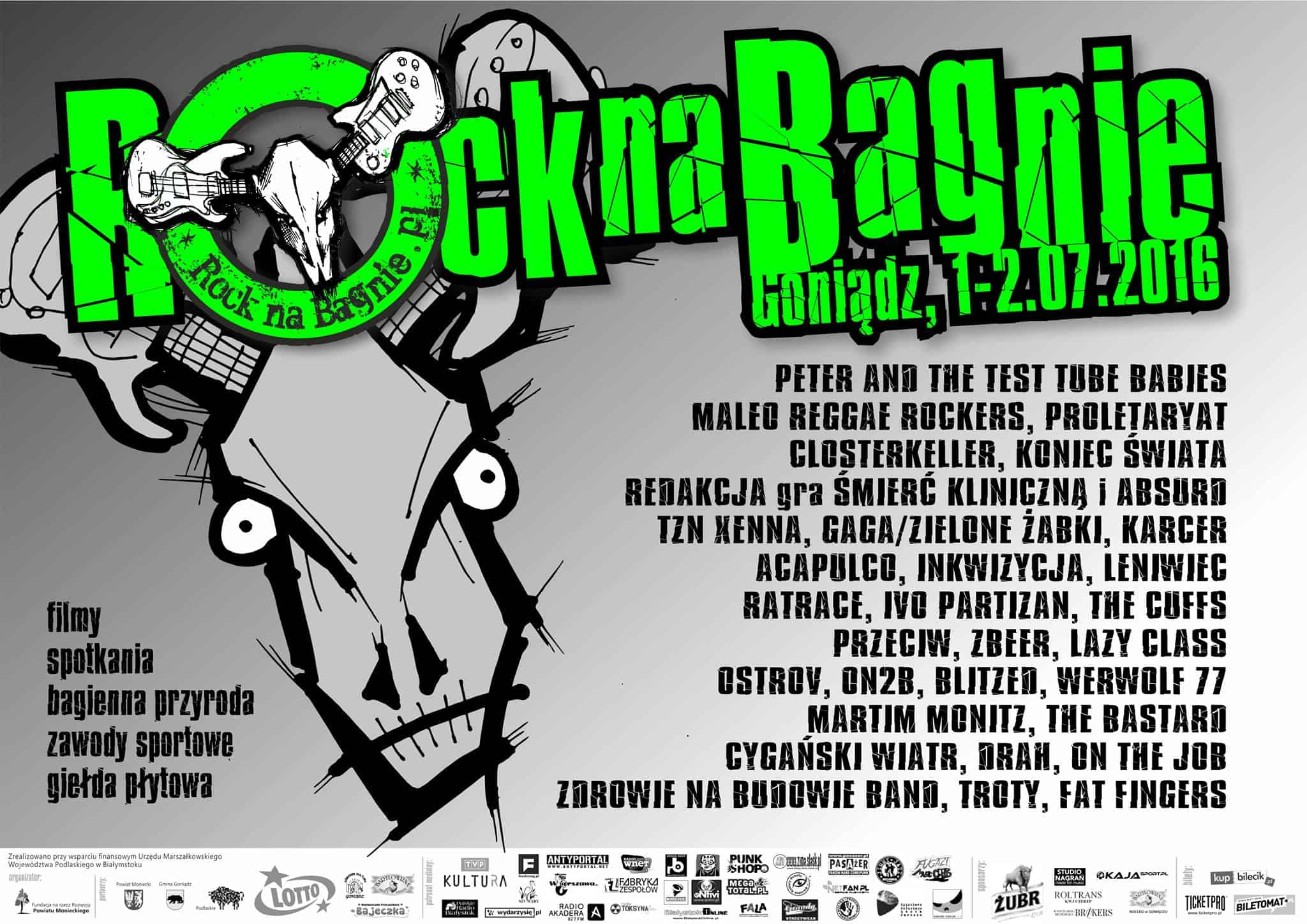 Już 1 lipca rusza VI edycja festiwalu Rock na Bagnie w Goniądzu
